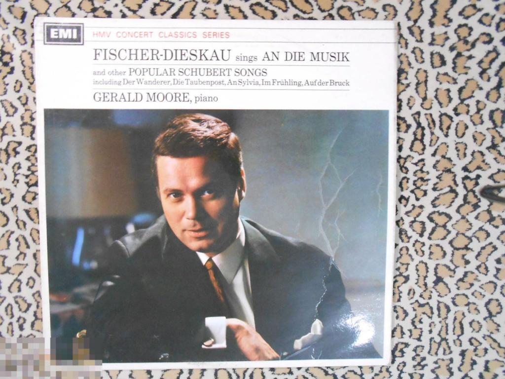 LP Schubert, Dietrich Fischer-Dieskau, Gerald Moore – Schubert Songs