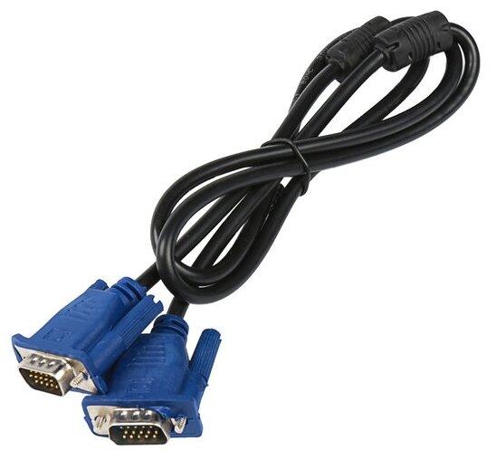 Кабель VGA - VGA 1.5m с ферритовыми кольцами новый 1,5м