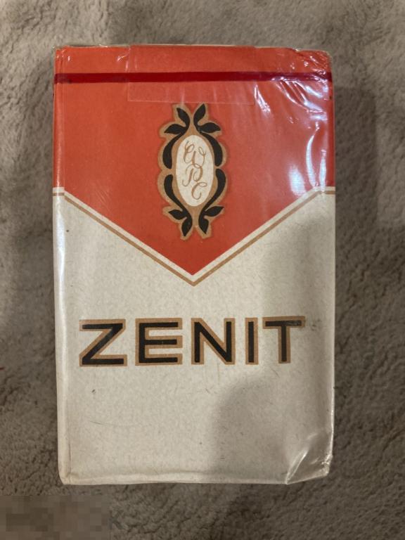 Упаковка пачка от сигарет ZENIT POLAND