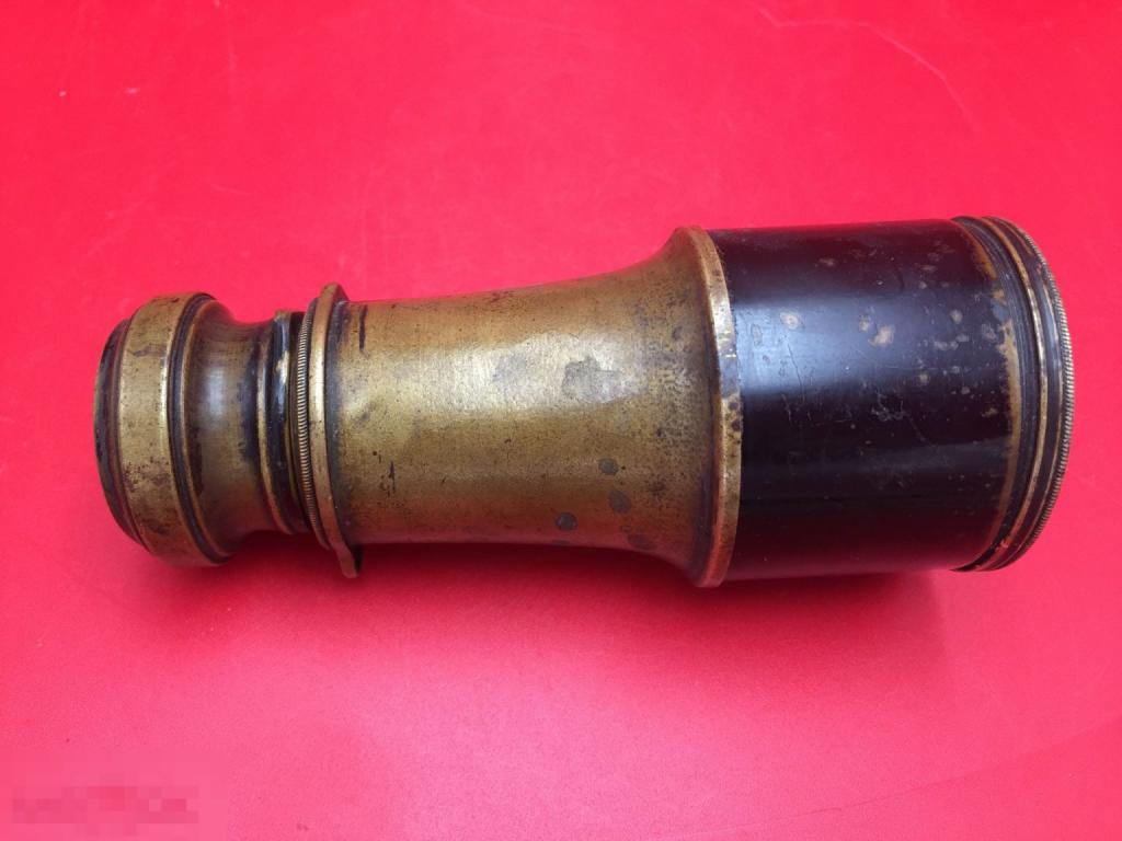 зрительная труба монокль монокуляр бинокль часть от бинокля латунь бронза