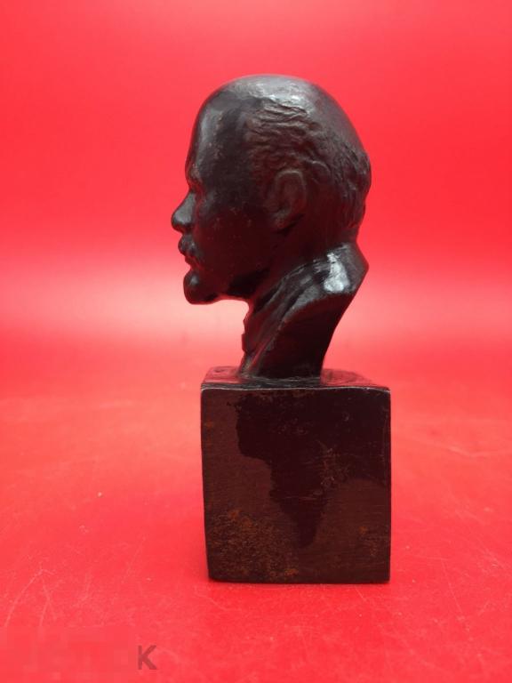 Бюст Ленин Касли 1980 год чугун 7,5 см. ОТЛИЧНЫЙ !!!