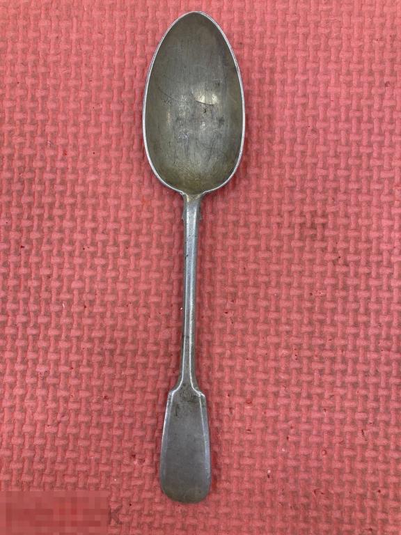 Столовая ложка Хлебников 84 проба серебро длинна 20 см вес 59,6 гр