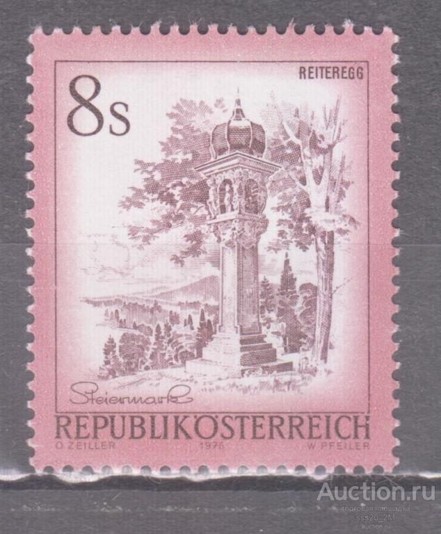 Австрия 1976 придорожная часовня в Штирии Mi1506 MNH