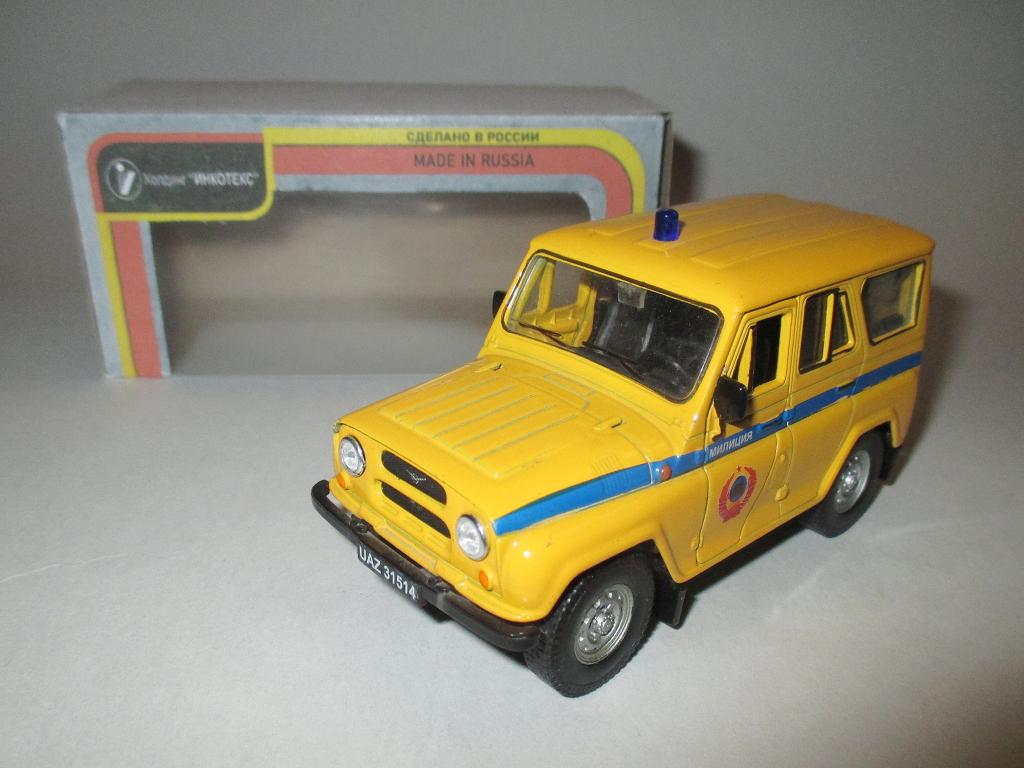 модель авто УАЗ 31514 Полиция / UAZ 31514 Police (Отечественные авто) Читайте описание!!!