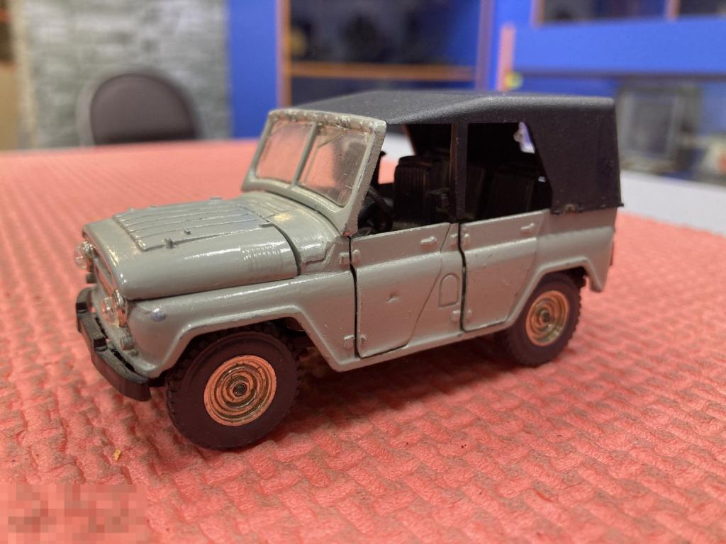 УАЗ 469 модель Россия номерная № А34 1:43