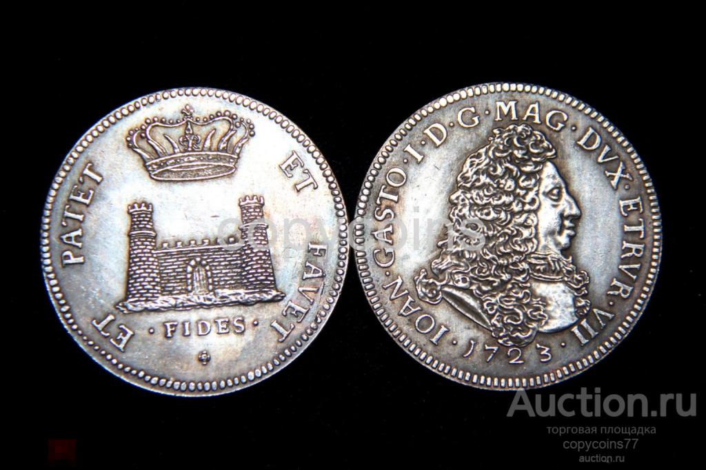 1 талеро 1723 год Иоан Гасто 1 Италия 245