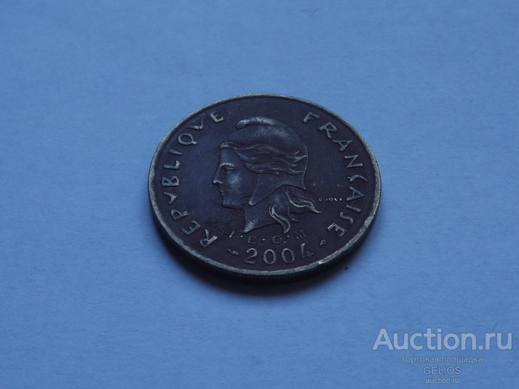 Французская Полинезия 100 франков 2004 ХОРОШИЙ!! Сохран!!!! Редкость!