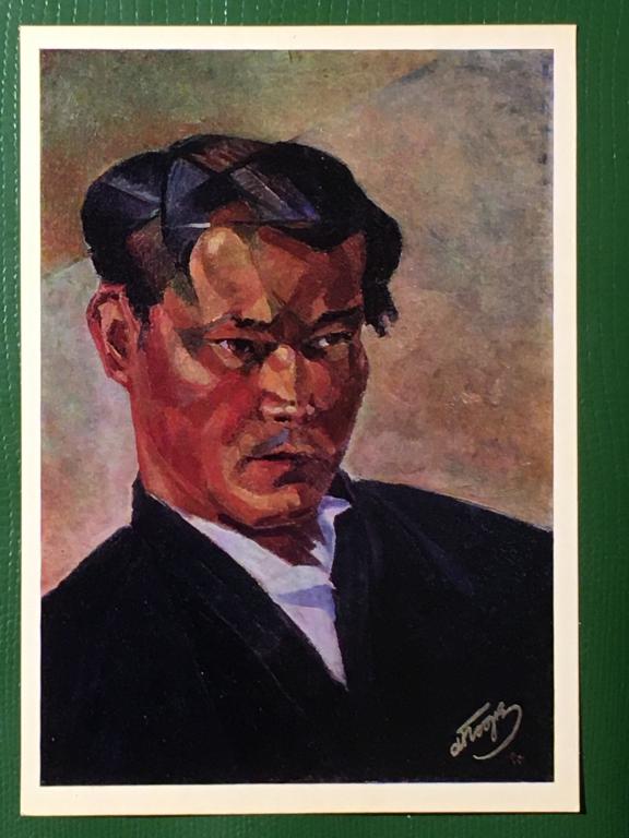 А. Подковыров. Портрет художника У.Т.Тансыкбаева 1975
