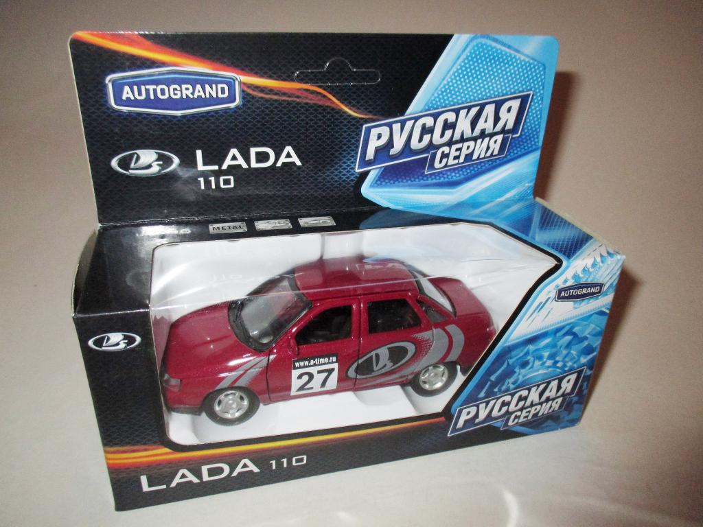 модель авто ВАЗ 2110 ЛАДА 110 Спорт Ралли / VAZ LADA ( Отечественные Авто-Тайм) Читайте Описание!!!