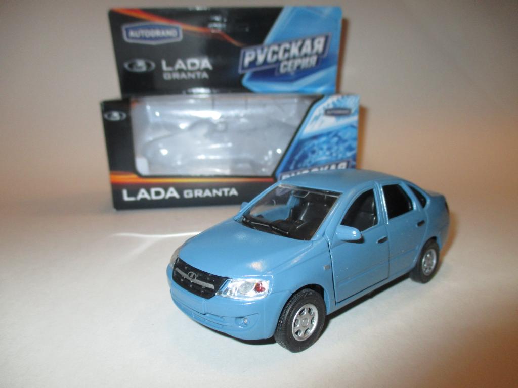 модель авто ВАЗ ЛАДА Гранта / VAZ LADA ( Отечественные Авто-Тайм) Читайте описание!!