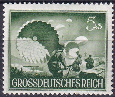 Германия. 1944 г. Парашютисты. Негашеная