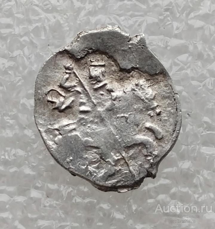 Федор Иванович 1584-1598 гг. Псковский денежный двор. Копейка. (10)