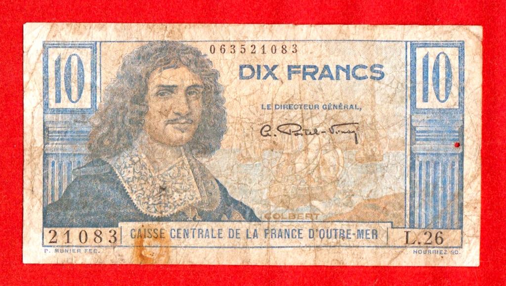 Французская Экваториальная Африка, 10 франков, 1947, 063521083, L.26 21083, РЕДКОСТЬ, RRR!