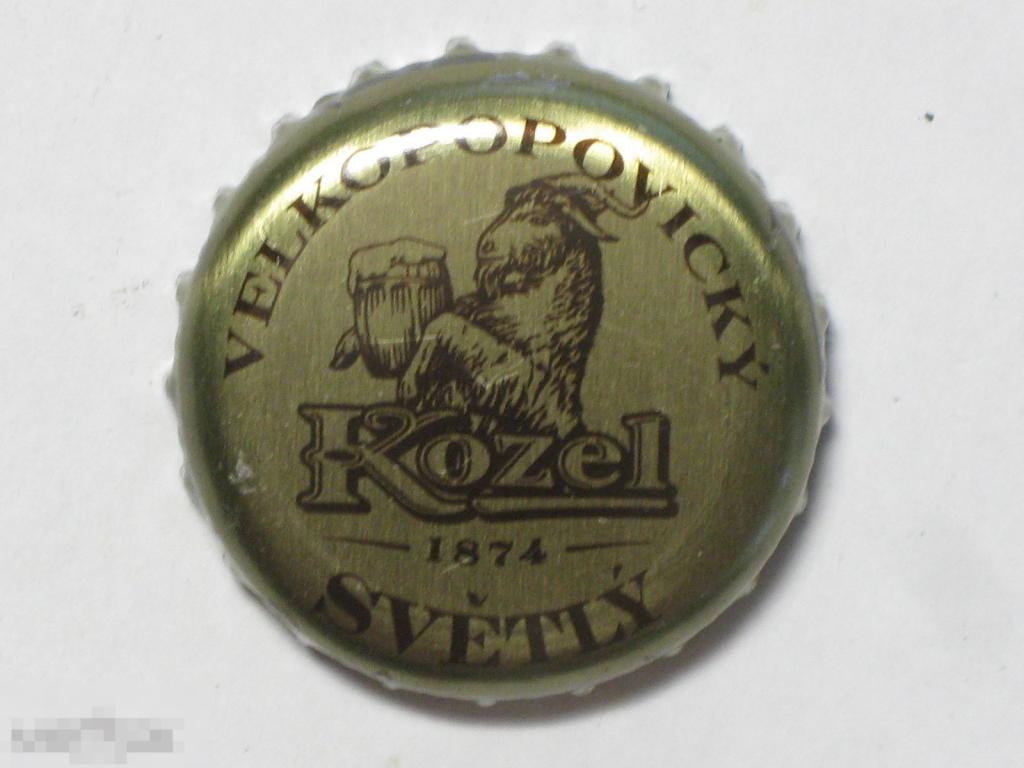 Пробка пивная Пиво Velkopopoicky Kozel Svetly винт
