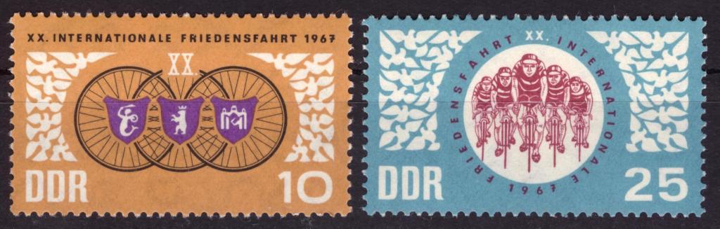 ГДР 1967 Велогонка Варшава-Берлин-Прага Спорт **
