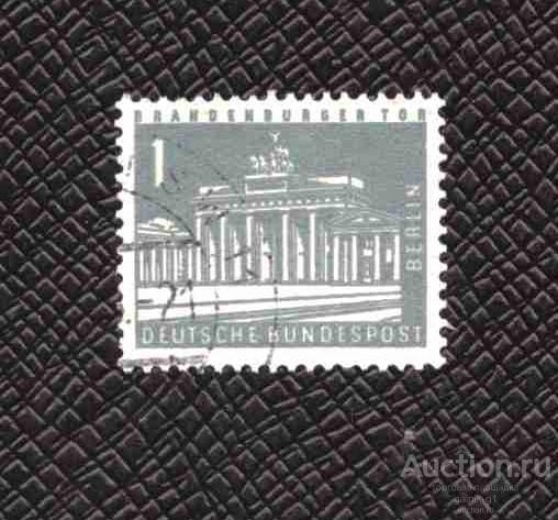 Западная  Германия     Берлин   гашеная     архитектура   №  3202