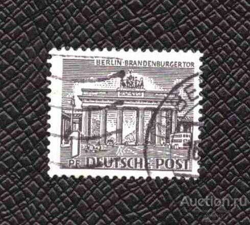 Западная  Германия     Берлин   гашеная     архитектура   №  3205