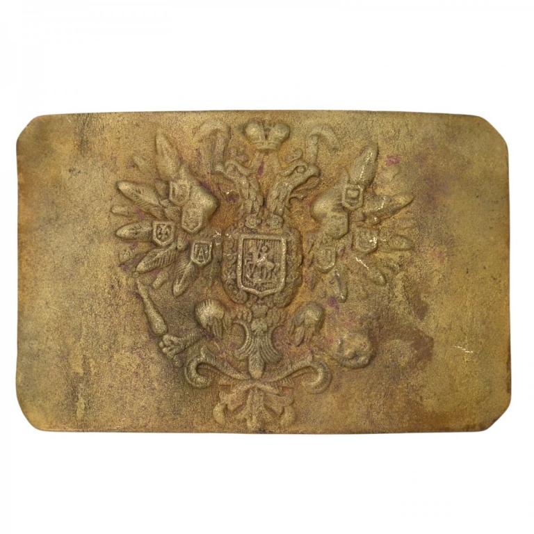 Пряжка нижних чинов пехоты РИА образца 1904 года (93898)