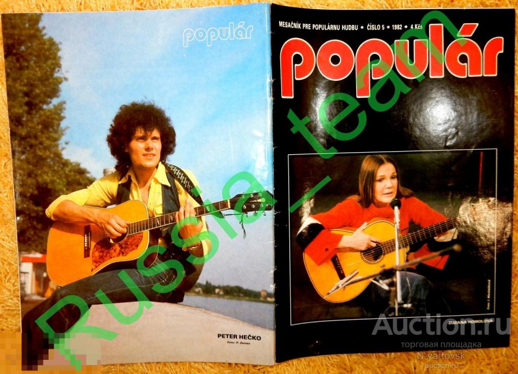 журнал "Popular" № 5 1982. Раймонд Паулс, Élan, Tina Turner, Queen, Алексей Рыбников, Fermata