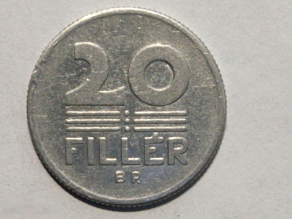 Венгрия 20 филлеров 1972