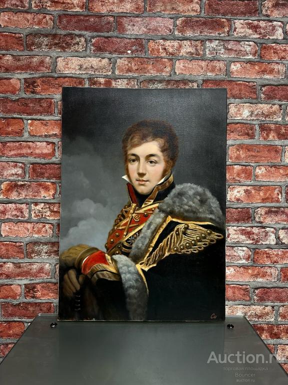 Картина "Оноре де Ларибуазьер". Холст, масло, лак. Цветкова С. 2025 год