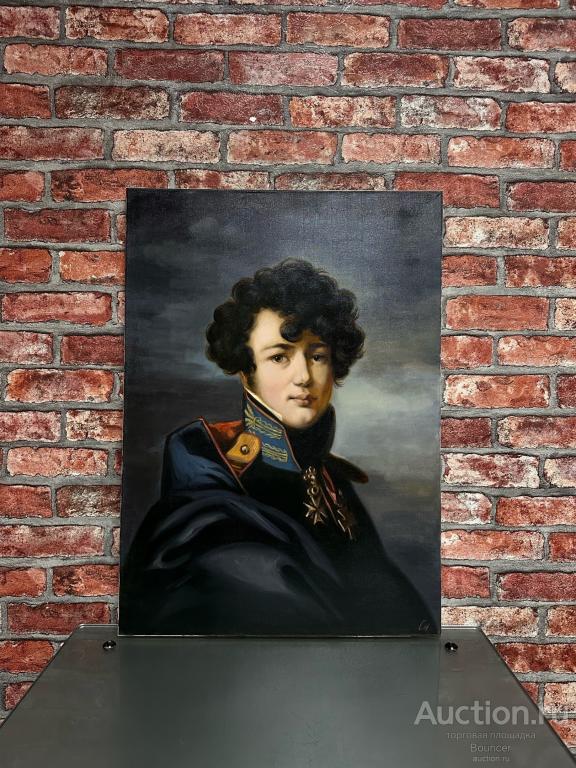 Картина "Князь Василий Васильевич Долгоруков". Холст, масло, лак. Цветкова С. 2025 год