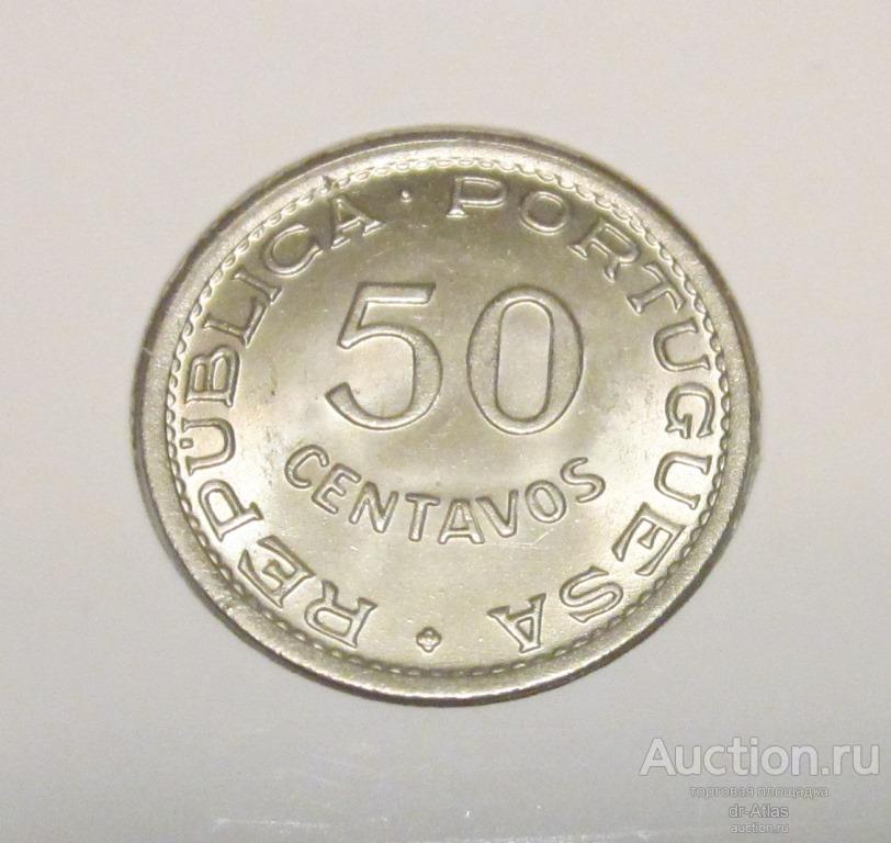 Мозамбик 50 сентаво 1950 UNC 8496