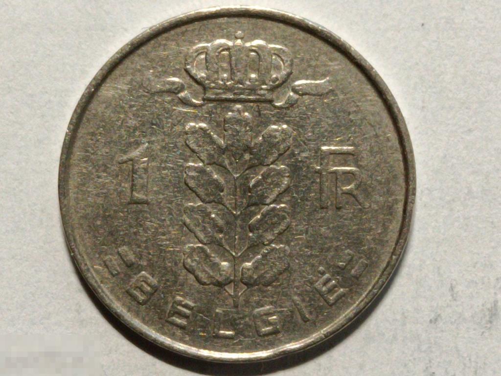 Бельгия 1 франк 1963 Belgie