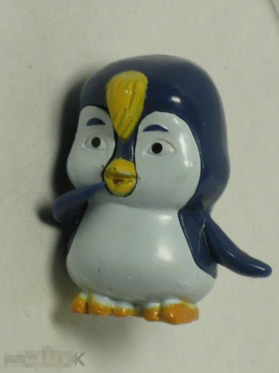 не Киндер Chupa Chups Чупа Чупс Маша и Медведь-4 2014 Пингвин