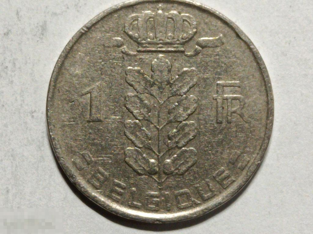 Бельгия 1 франк 1951 Belgique