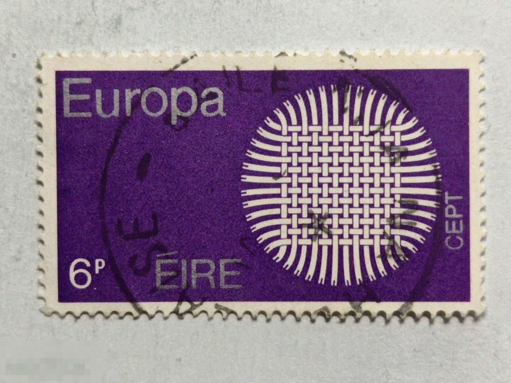 Ирландия 1970 Европа Септ EUROPA CEPT марка 0.06