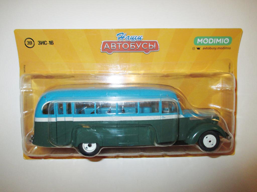 модель авто 1-43 Наши Автобусы №39 ЗИС 16 / ZIS 16 Читайте описание!!!