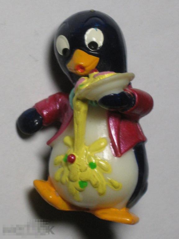 Киндер сюрприз Пингвины барные 1994 Пингвин №6 Пицца