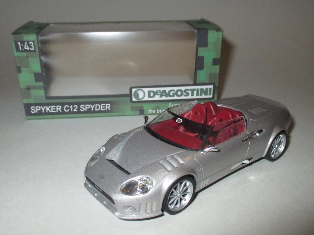 модель авто 1-43 Spyker C12 Spyder / Спюкер Ц12 Спидер (автомобили Мира - DeAgostini) описание