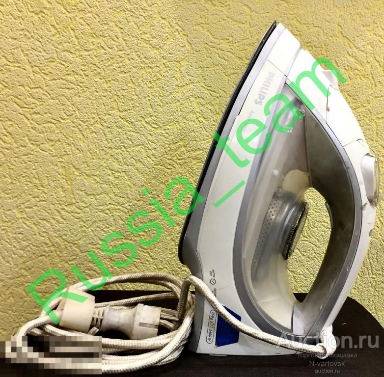 Утюг Philips Azur Ionic в рабочем состоянии. ПРОДАЮ НА ЗАП.ЧАСТИ!