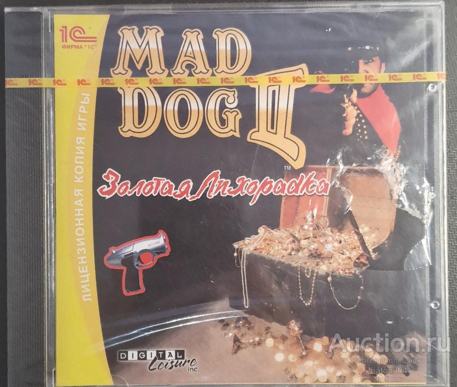 Компьютерная игра:MAD DOG 2-Золотая лихорадка. Лицензия,новая в упаковке.