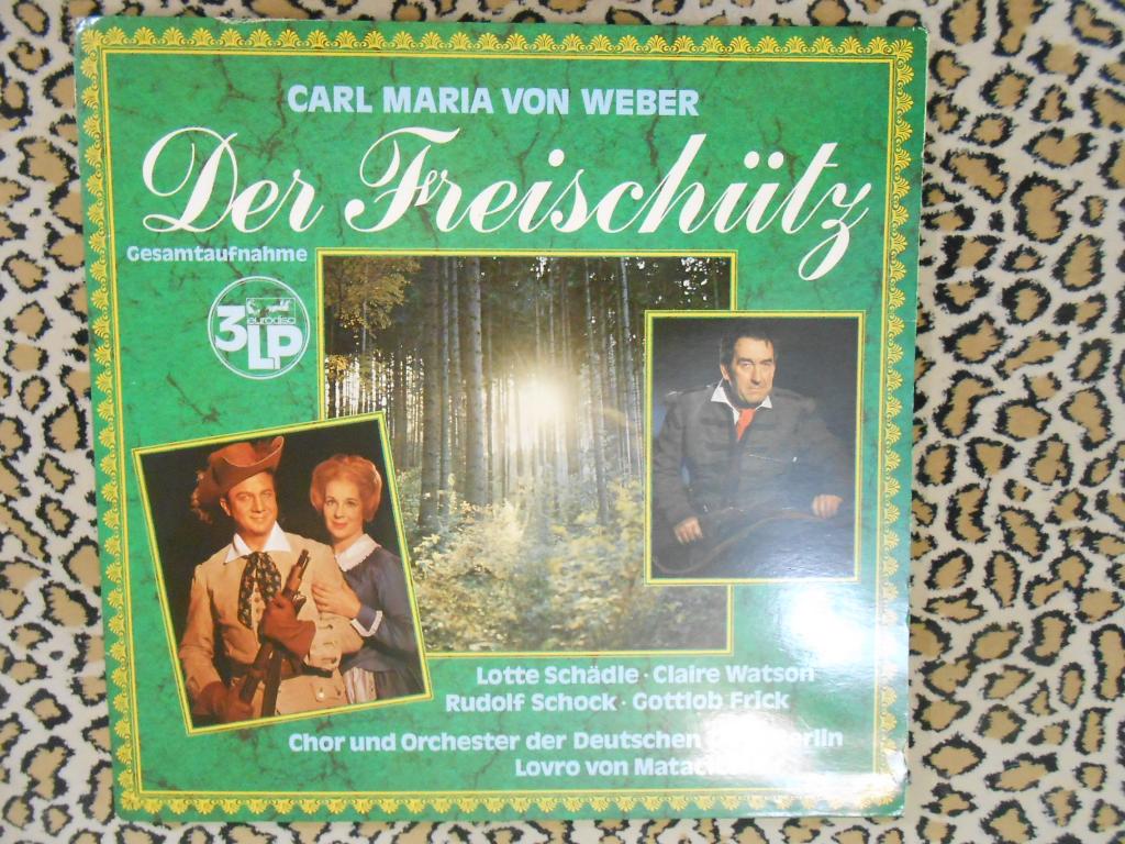 3LP Matacic/Schadle/Watson WEBER Der Freischutz