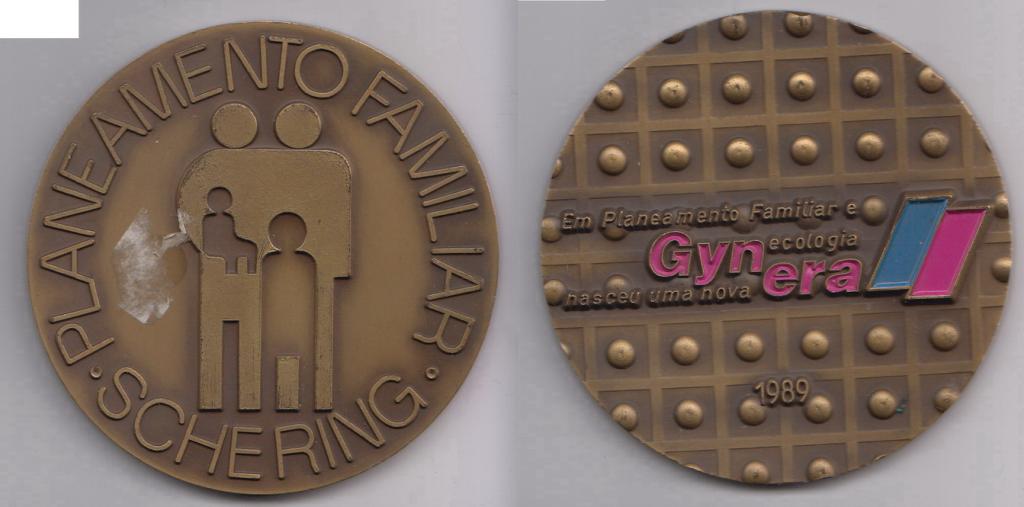 Португалия Медицина Препарат Gynera от фармкомпании Schering 1989