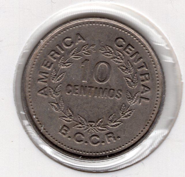 10 сентимо - Коста Рика - 1976 - KM#185.2