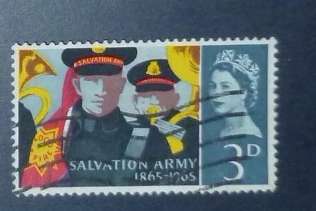 Великобритания 1965  Mi# 388 Армия спасения гаш