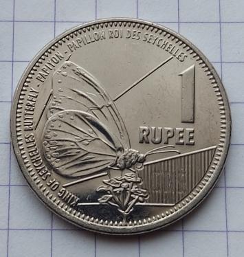 2021 Сейшелы. 1 рупия
