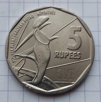2016 Сейшелы. 5 рупий