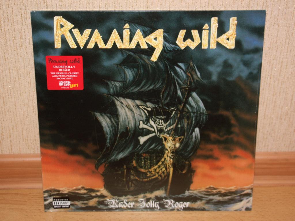 RUNNING WILD "Under Jolly Roger" LP