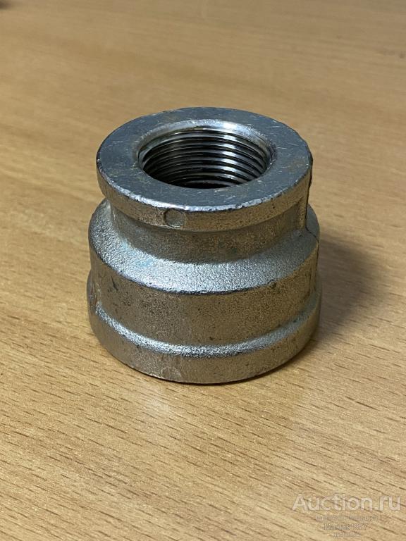 Мощная переходная муфта (32х20) 1 1/4” x 3/4”. Латунь