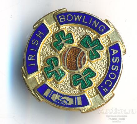Ирландская Ассоциация боулинга. Тяжелый, эмаль (85778)