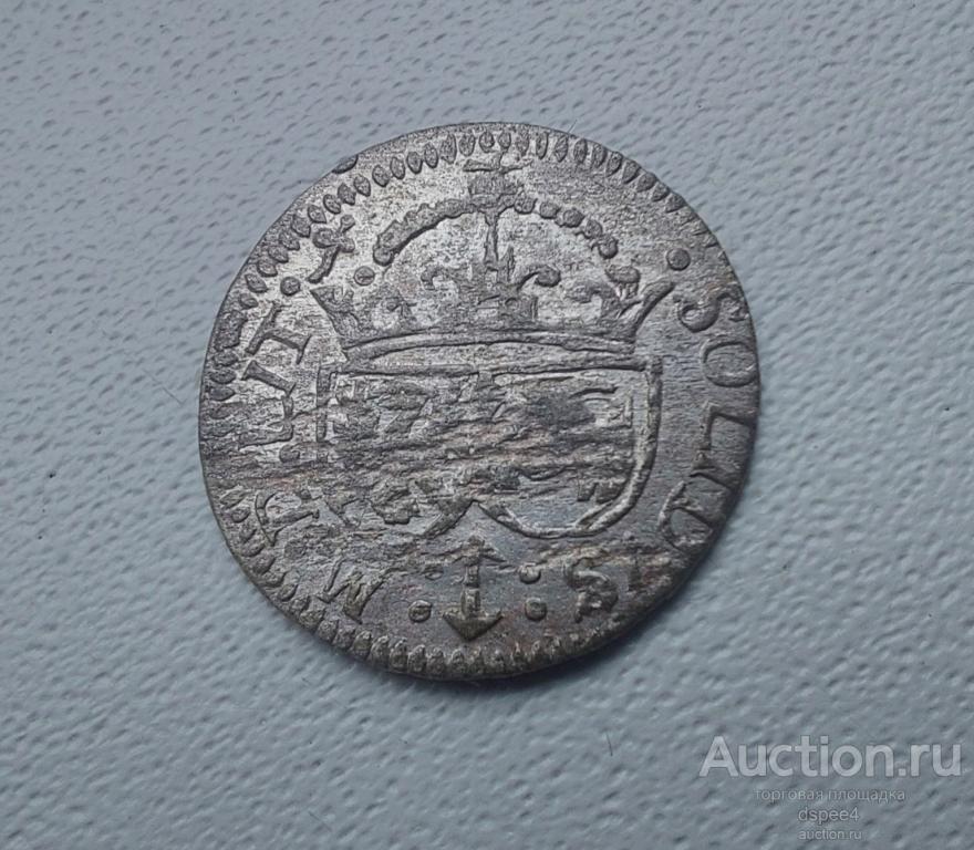 ВКЛ Литва Польша солид 1616 Сигизмунд III отличная (2)