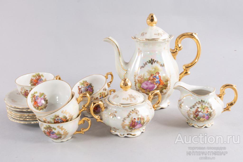 Фарфоровый сервиз на 6 персон, Бавария 23АБ0324