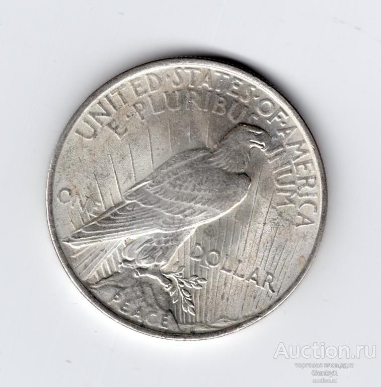 США 1 доллар 1922 год Мирный БЛЕСК!!! в КОЛЛЕКЦИЮ!!! (ИН8-9)