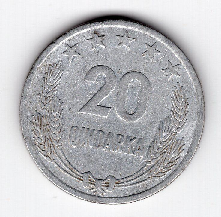 20 киндарок - Албания - 1969 - 25 лет освобождения - KM#46