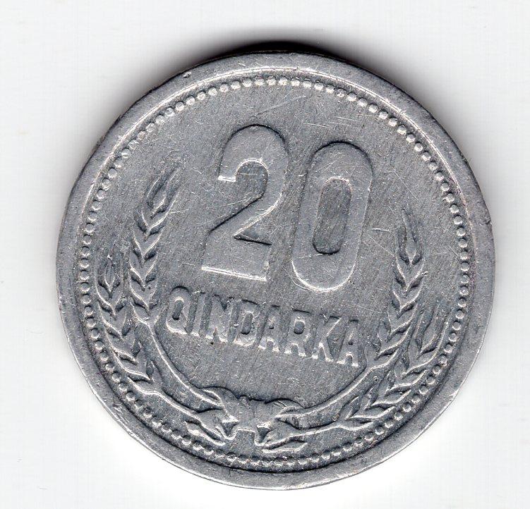 20 киндарок - Албания - 1988 - KM#46